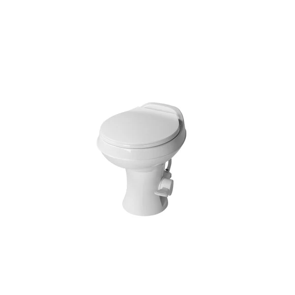 Inodoro para autocaravanas – Lippert Flow Max – 2024030310 Descarga permanente con pedal – Blanco Lippert Components