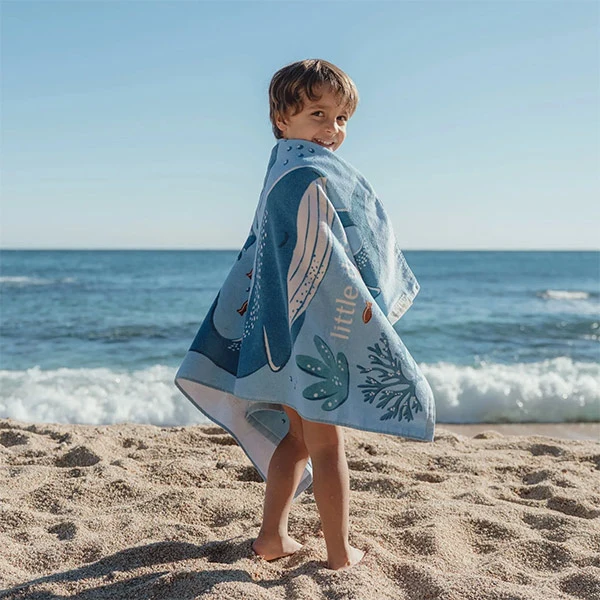 Toalla De Playa World Blue Little Dutch LITTLEDUTCH
