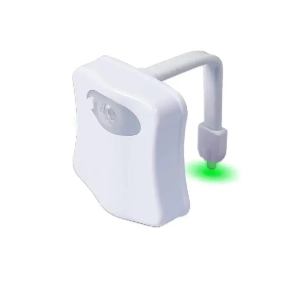 Luz LED Inodoro WC Baño Sensor Movimiento 8 Colores