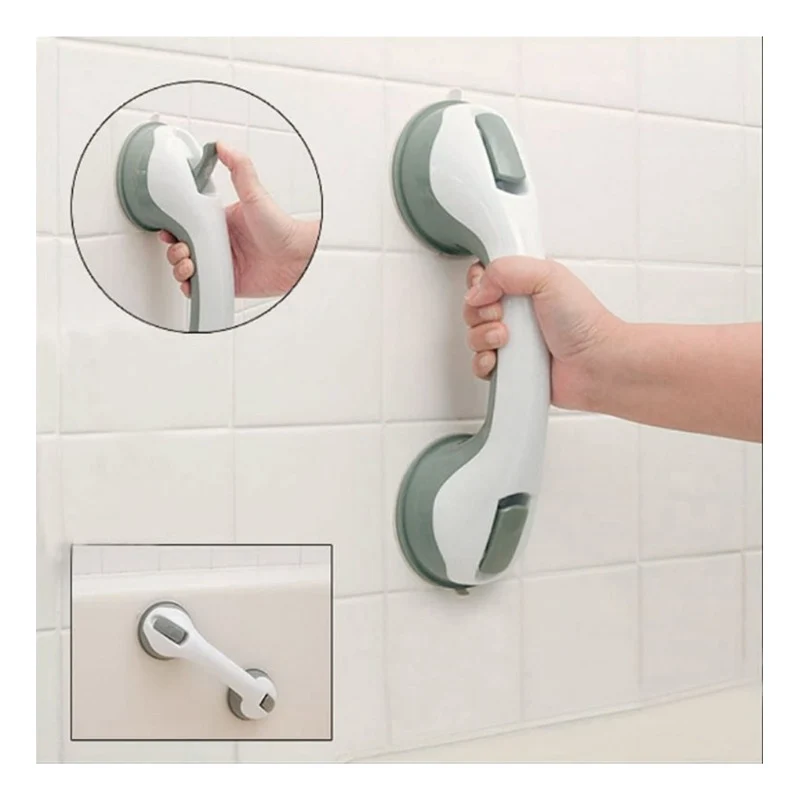 Agarradera Manilla Ventosa Asa Soporte Seguridad Baño Ducha Blanco MA Store