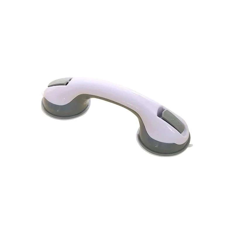 2 Agarradera Manilla Ventosas Soporte Seguridad Baño Ducha Blanco MA Store