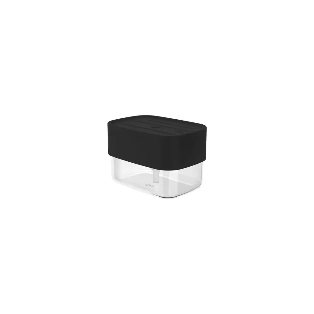 Dispensador para detergente y esponja trium color negro Madehome