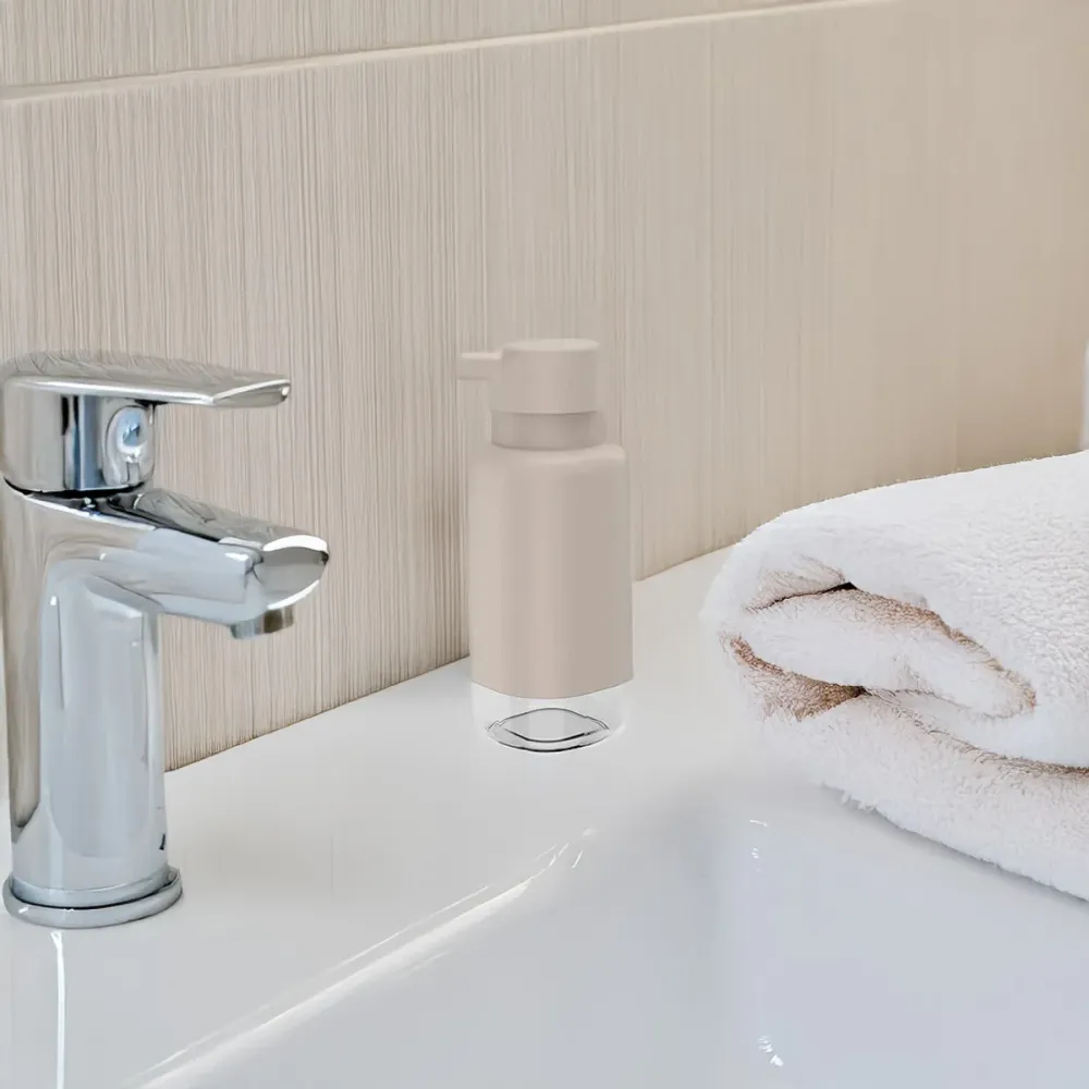 Dispensador para detergente premium trium de 500 ml color beige Madehome