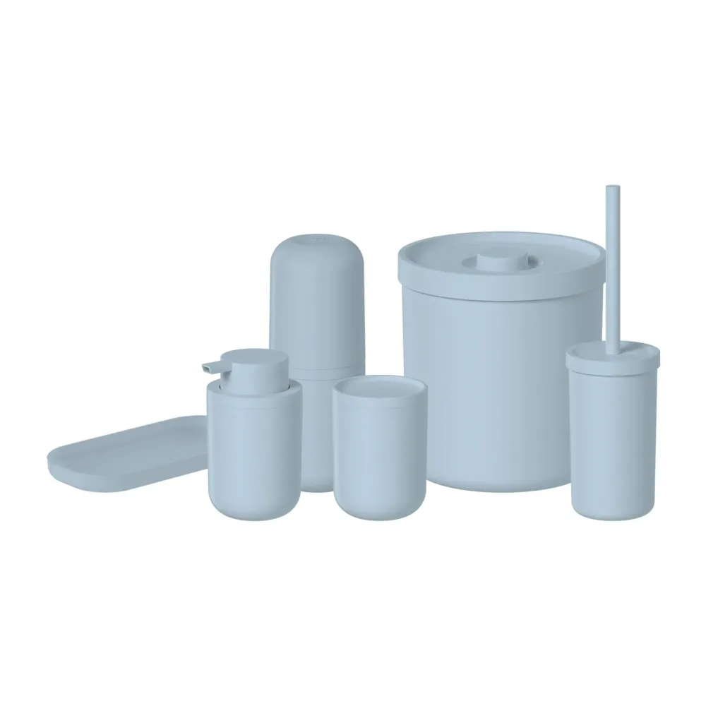 Kit de accesorios para baño bold color azul Madehome