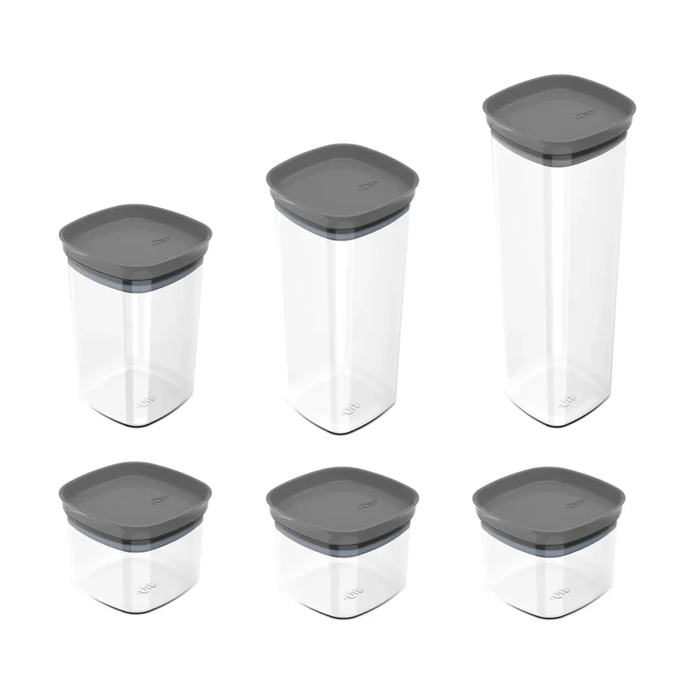 Kit contenedores block de 6 piezas Madehome