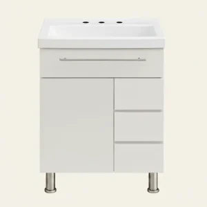 TOCADOR AZALIA MEL. 63X47 TOSCANA CON OVALIN HUESO MARSELLA