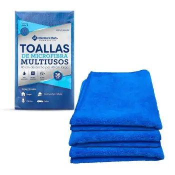 Toallas de Microfibra Member's Mark 36 Pzas - ZK MayoreoTotal
