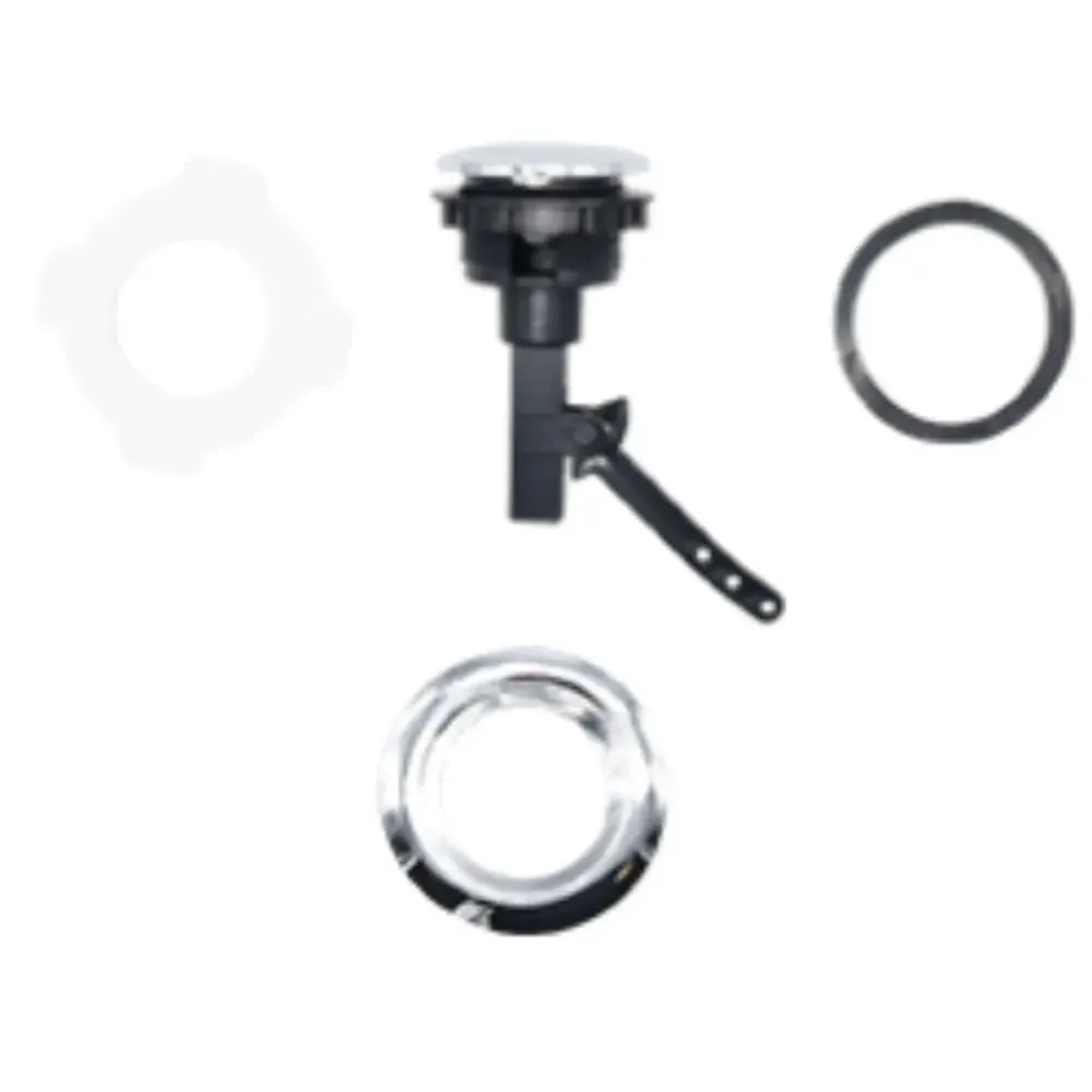 Boton Universal WC MEER Cromado ABS Sanitario