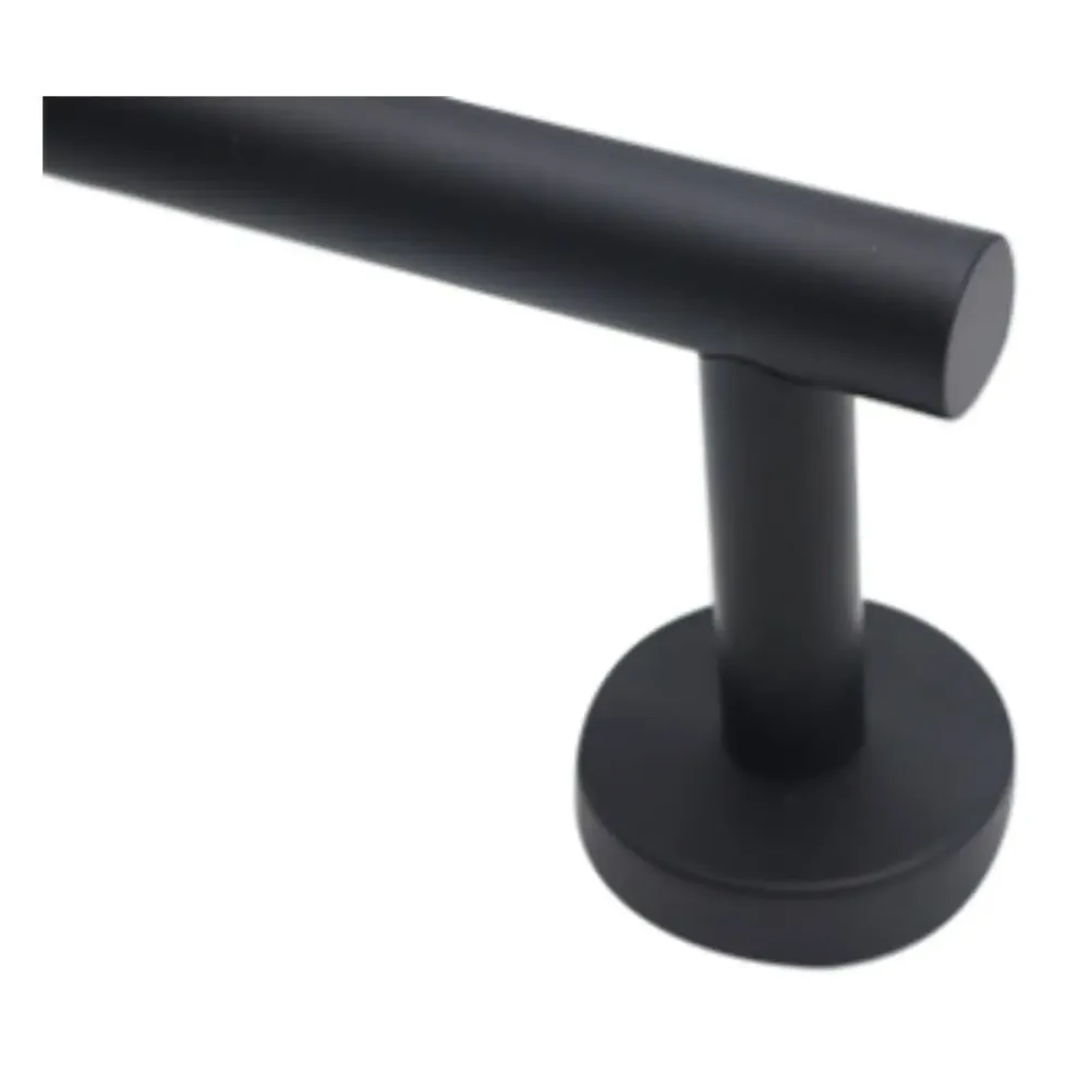 Juego Accesorios Baño 4 Piezas Meer Negro Mate