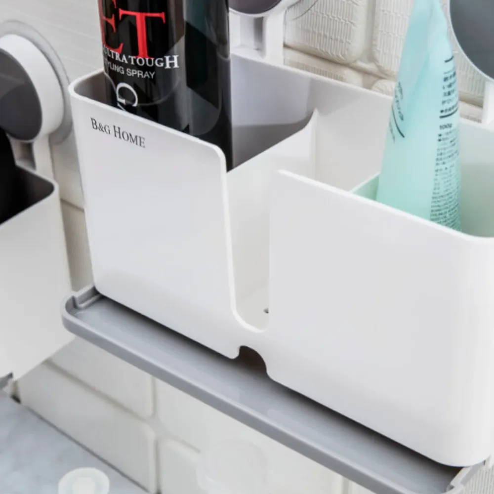 Estante de ducha con ventosa ideal para organizar MERCURY HOME