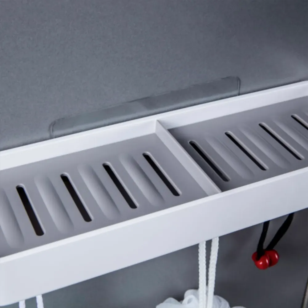 Estanterí de Baño Ideal para cosméticos, champú y accesorios de baño MERCURY HOME