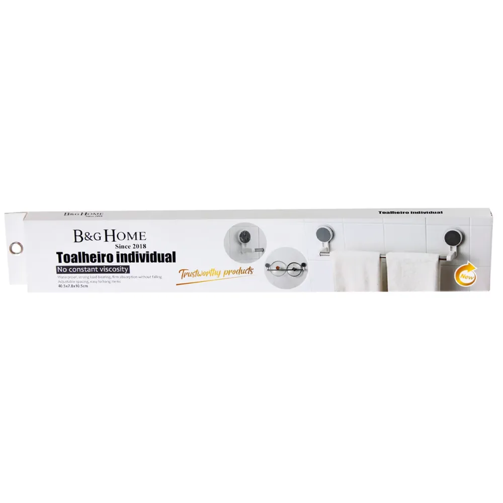 Toallero con Ventosa de pared, Toalla de Mano. MERCURY HOME