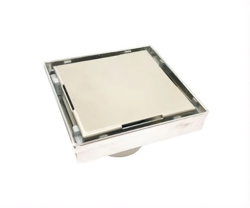 Drenaje Cuadrado 10x10 Acero Inoxidable - Maxiflow Metline