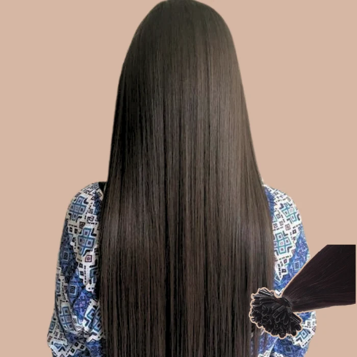 100 Extensiones de Queratina Marrón Oscuro Migration 3d