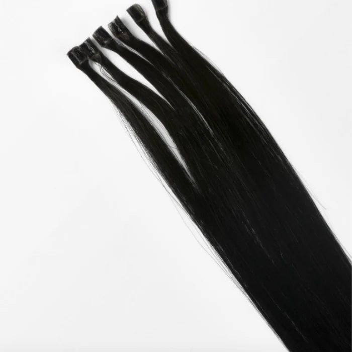 100 Extensiones de Queratina Rígida Negra Migration 3d
