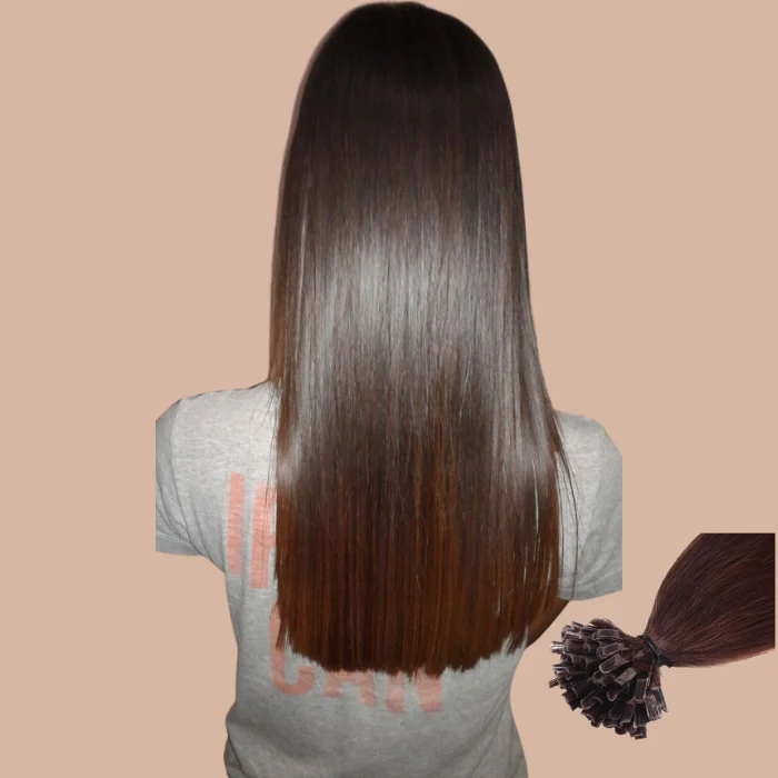 Extensiones de queratina 100 Stiff Chocolate Migration 3d