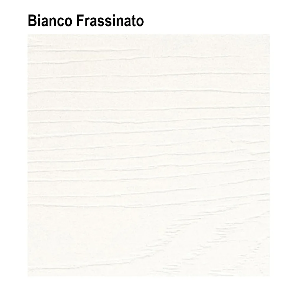 Mobile bagno sospeso Kora01 cm 90x190x46 bianco frassinato