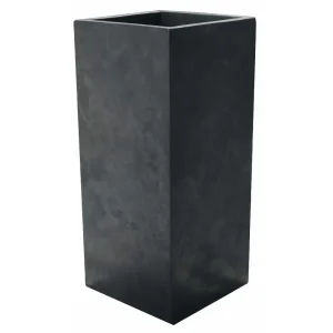TRIP Lavabo Pedestal TOTEMN Negro 40 X 40 X 90 cm. Mosavit Alcalaten, S.L.