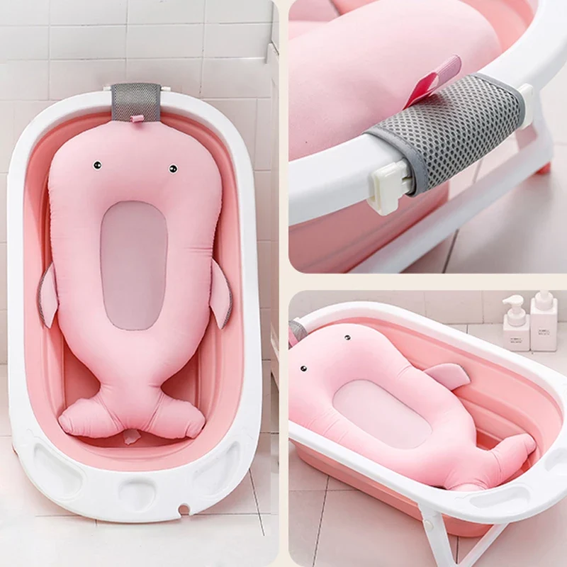 MALLA BAÑERA BALLENITA YD-01 MUNBE Rosado