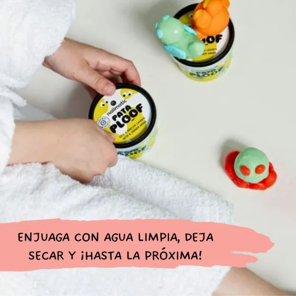 Plastilina de Baño Pataploof Amarillo NAILMATIC