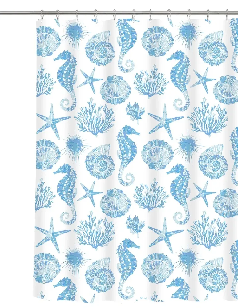 Cortina de Baño Estampada 70 x 72" NAUTICA