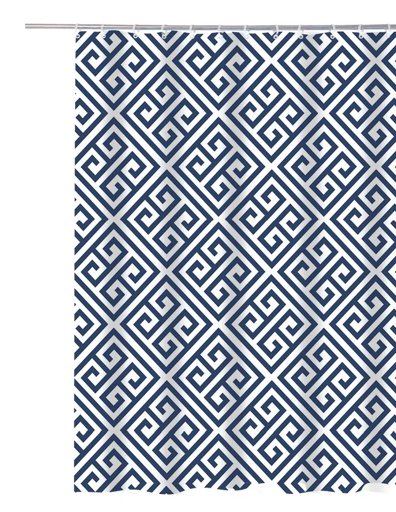 Cortina de Baño Estampada 70 x 72" NAUTICA