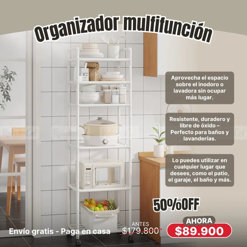 Organizador de Baño Multifuncion