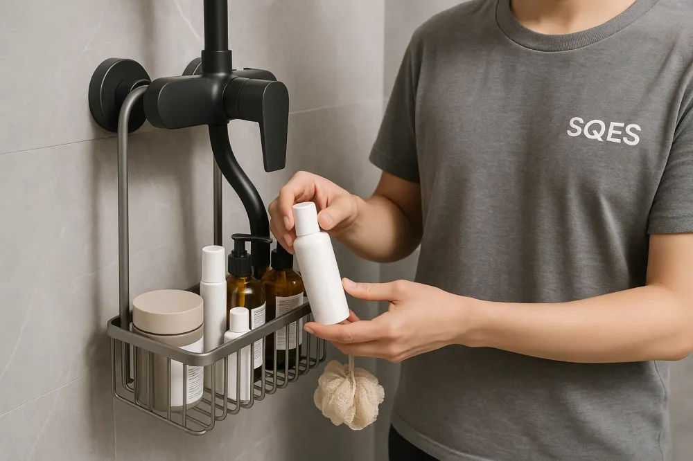Organizador de Baño Panier Suspendu Mitigeur - Etagère douche sans perçage