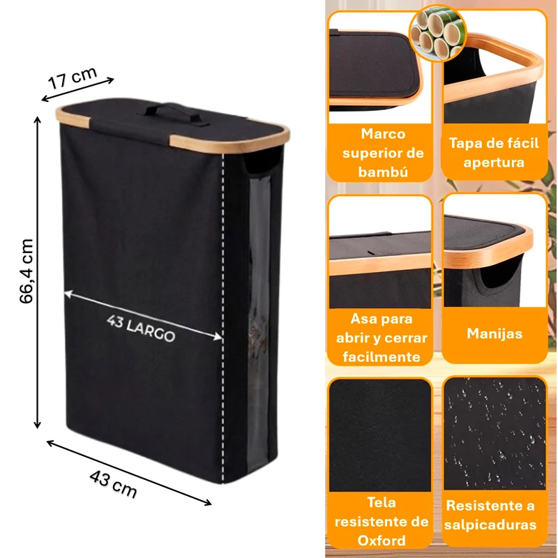 Organizador de rollos de Papel Higienico Contenedor de Almacenamiento para Baño Porta Confort