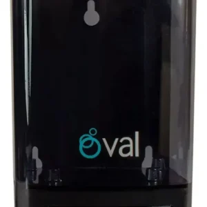 Dispensador Para Jabón Oval Color Negro