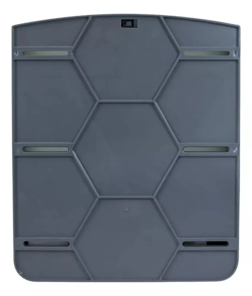 Dispensador Toalla Interdoblada Oval Humo Largo