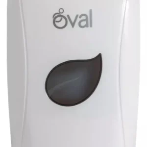 Jabonera Automatica Oval 1 Litro Color Blanco Dispensador