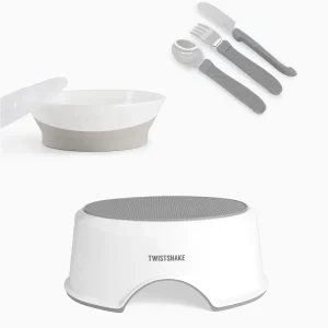 Pack Piso Bowl Servicio Acero