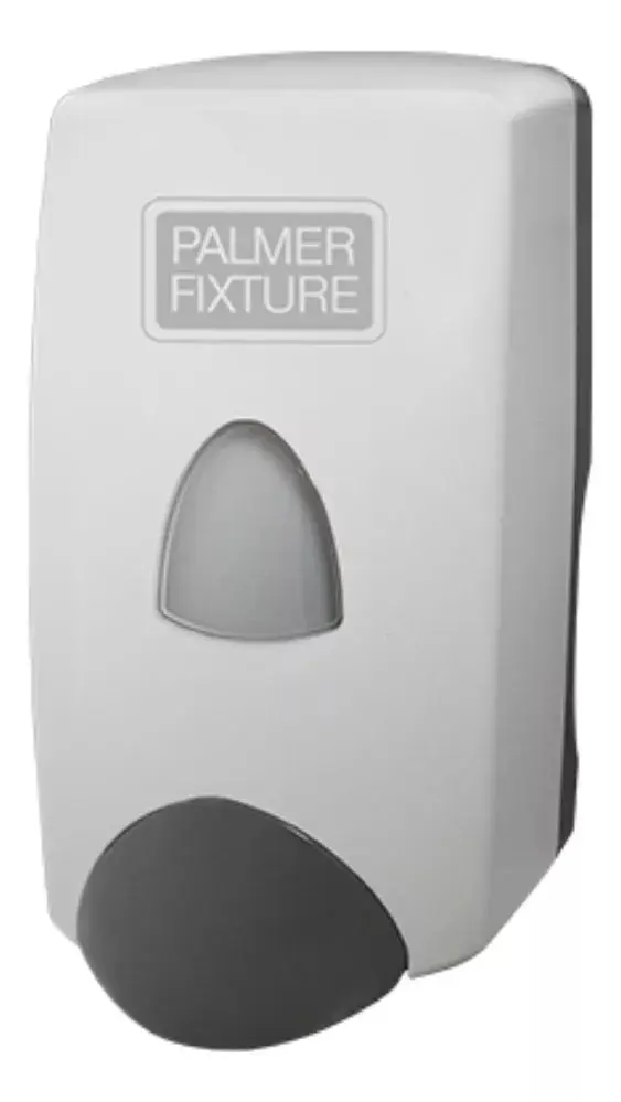 Dispensador Pulsador Palmer Jabon 1 L Rellenable Blanco Palmer Fixture