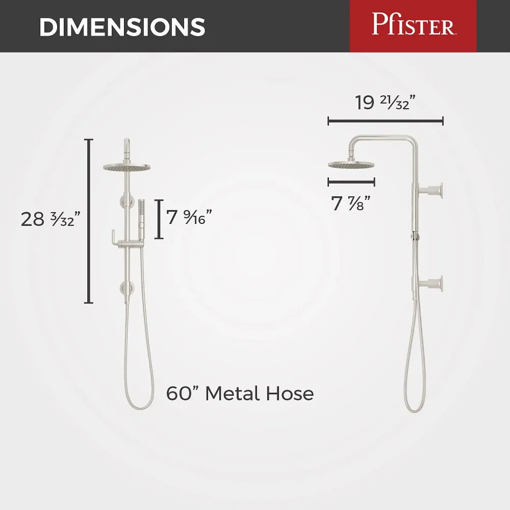 Ducha Columna Pfister Tenet Satin