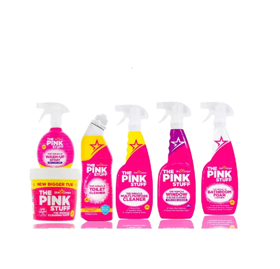 Pink Stuff - Set para sala de estar y baño