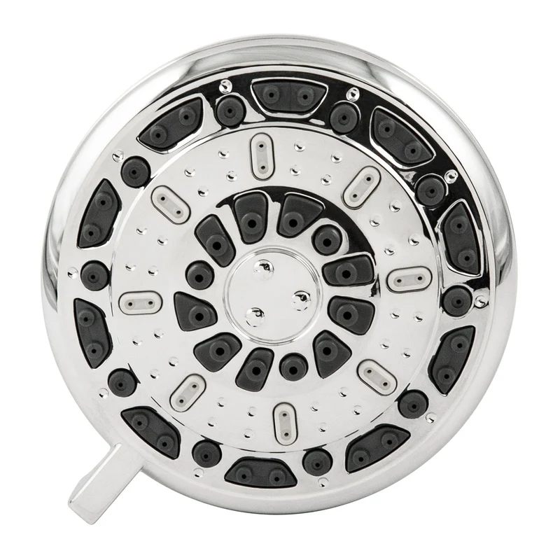 Cabezal de ducha fijo de 3 chorros Serene de 3,5" en cromo Waxman Consumer Group 8333501 PlumbCraft