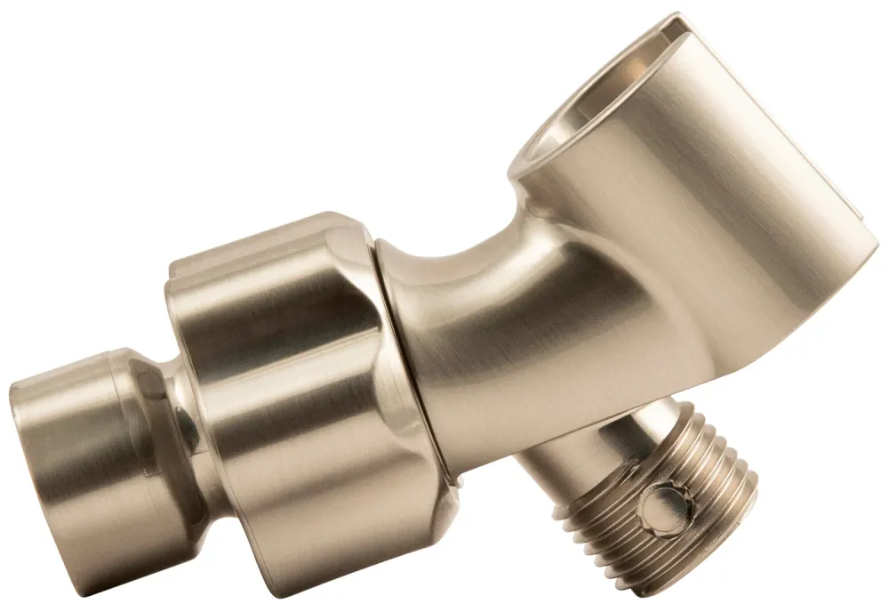Cabezal de ducha de mano de 6 chorros Spamassage de níquel cepillado Waxman Consumer Group 8264212 de 4,25" PlumbCraft