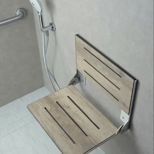Asiento de ducha plegable, laminado de alta presión Ponte Giulio