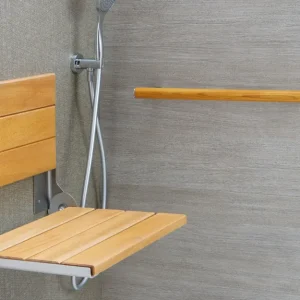 Asiento de ducha plegable de madera Ponte Giulio