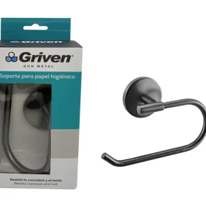 Portarrollo para Papel Higiénico Acabado Gun Metal