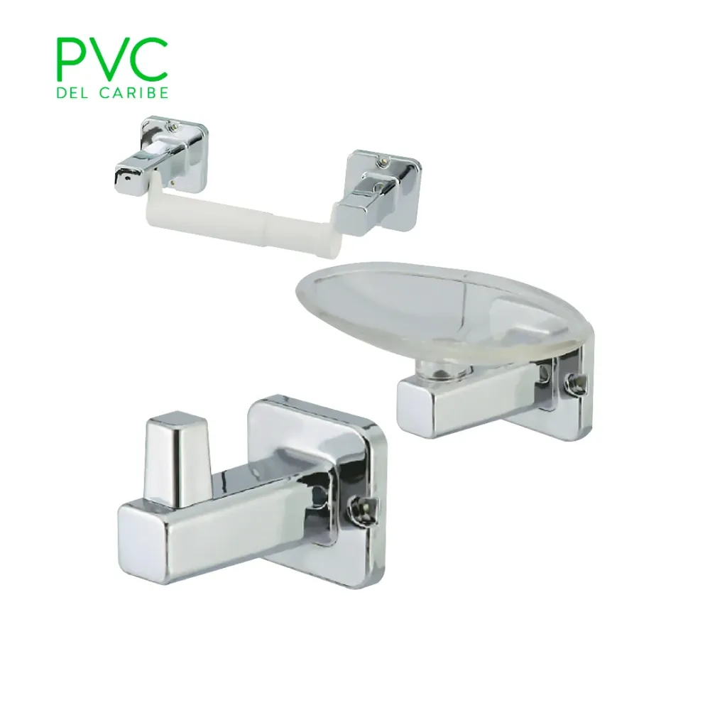 Portarrollos de Toilet ACCESORIOS BAÑO 3 PZA EVANO RIOPLAST