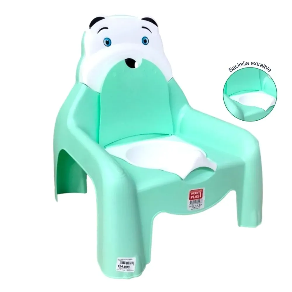 Bacin Silla Oso 5692 Praktiplas Menta