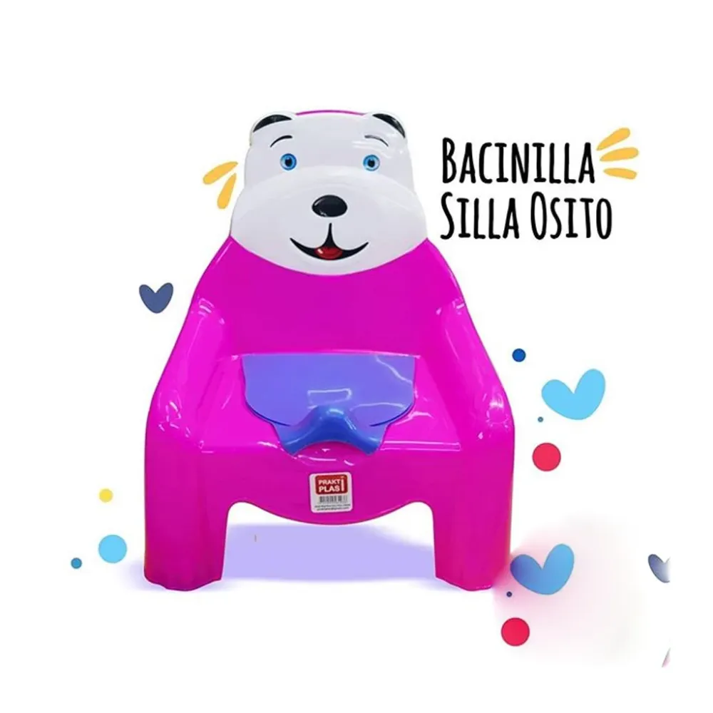 Bacin Silla Oso 5692 Praktiplas Menta