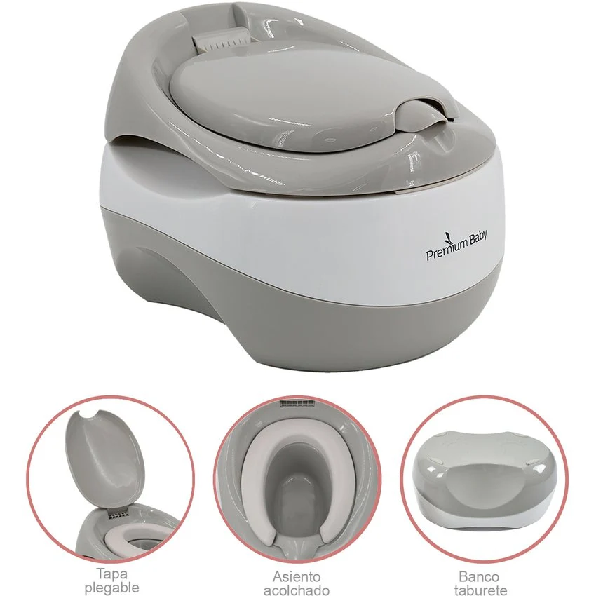 BACIN VERA POTTY PREMIUM BABY Gris