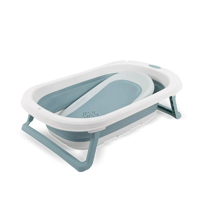 PREMIUM BABY TINA PLEGABLE CON REDUCTOR AZUL