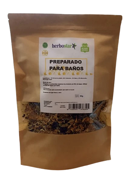 Preparado para baños 90 grs