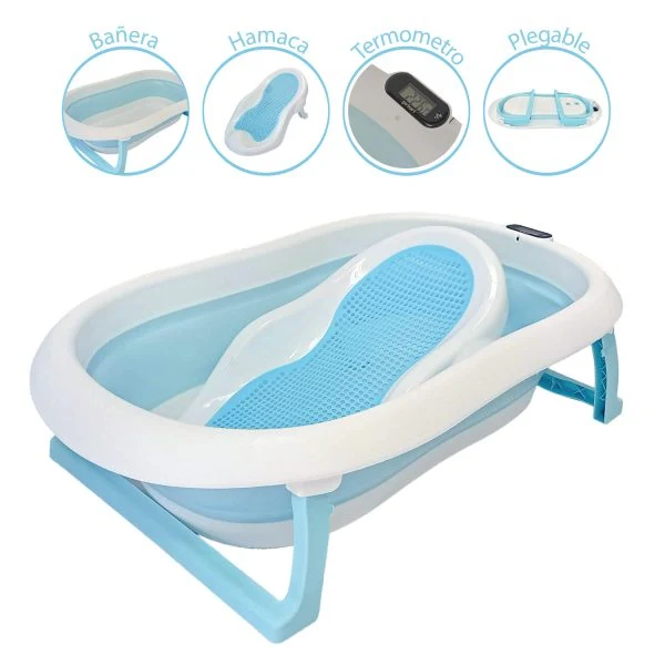 BAÑERA PLEGABLE OCEAN PRIORI Azul