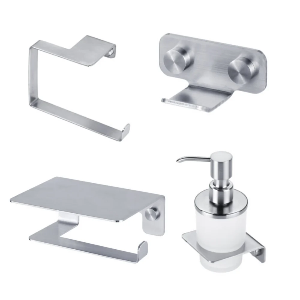 Complementos de Baño Serie ARGOS de PyP | Juego de Accesorios de Baño Coordinados