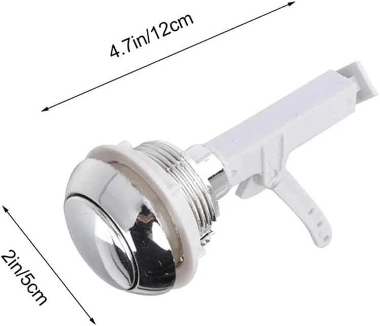 Boton pulsador para tanque de agua de inodoro con descarga separada Quierox - Tienda Online